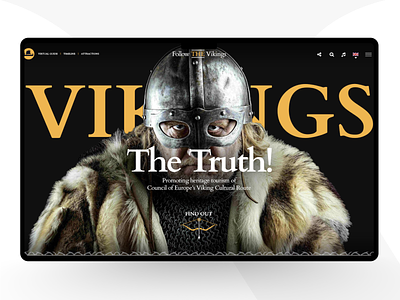 Follow The Vikings application web app website