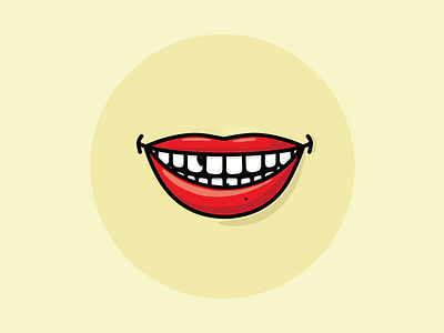 Smile graphic design