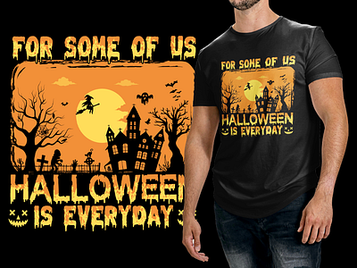 HALLOWEEN T-SHIRT DESIGN apparel art autumn branding clothing design fashion graphic design halloween halloweencostume happyhalloween horror illustration october pumpkin scary spooky spookyseason vector witch