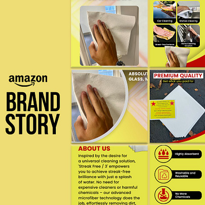 Brand Story-Streak Free amazon brand branding brandstory graphic design logo