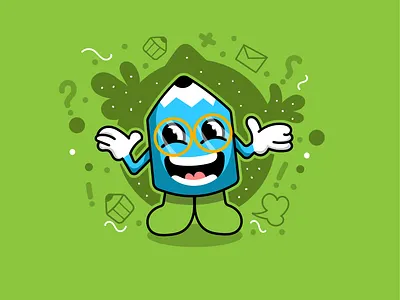 school art cartoon characters chicago colors design graphic design green happy illustration illustrator inspiration kids mascot minimal school stickers tools usa vector