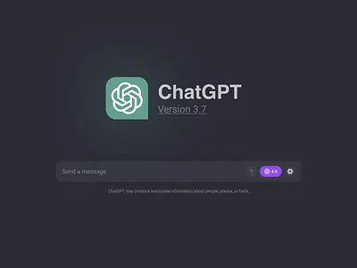 Chat GPT Redesign: AI Chat Interactions ai ai chat animation chat chat bot chat gpt figma figma animation figma prototype generative ai interaction design motion graphics product designer ui ui design ux design ux designer