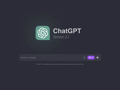 Chat GPT Redesign: AI Chat Interactions ai ai chat animation chat chat bot chat gpt figma figma animation figma prototype generative ai interaction design motion graphics product designer ui ui design ux design ux designer