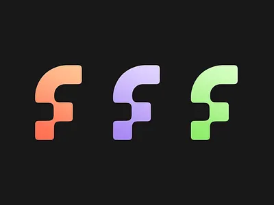 More Fs branding graphic design logos