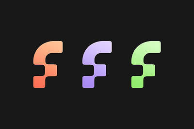 More Fs branding graphic design logos