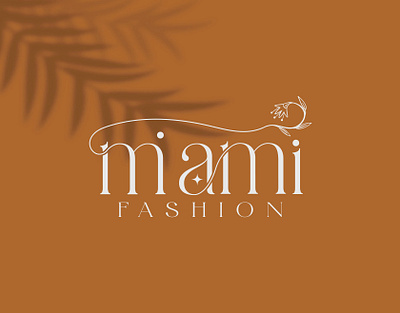 miami Fashion Logo Design 3d animation branding business card card clothing design fashion graphic design illustration logo miami motion graphics typography ui ux vector