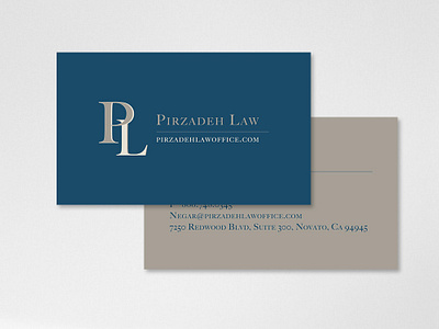 Pirzadeh Law Identity branding business creative direction design graphic design identity law logo