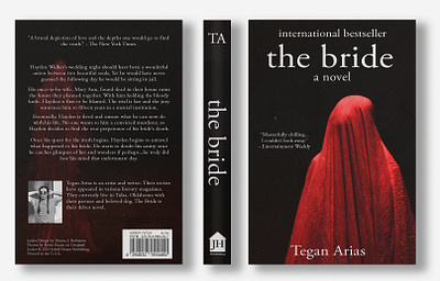 The Bride adobe book cover composition graphic design photoshop typography