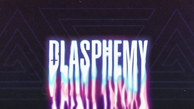 Blasphemy Logo Design & Brand Identity by Shea Danko on Dribbble