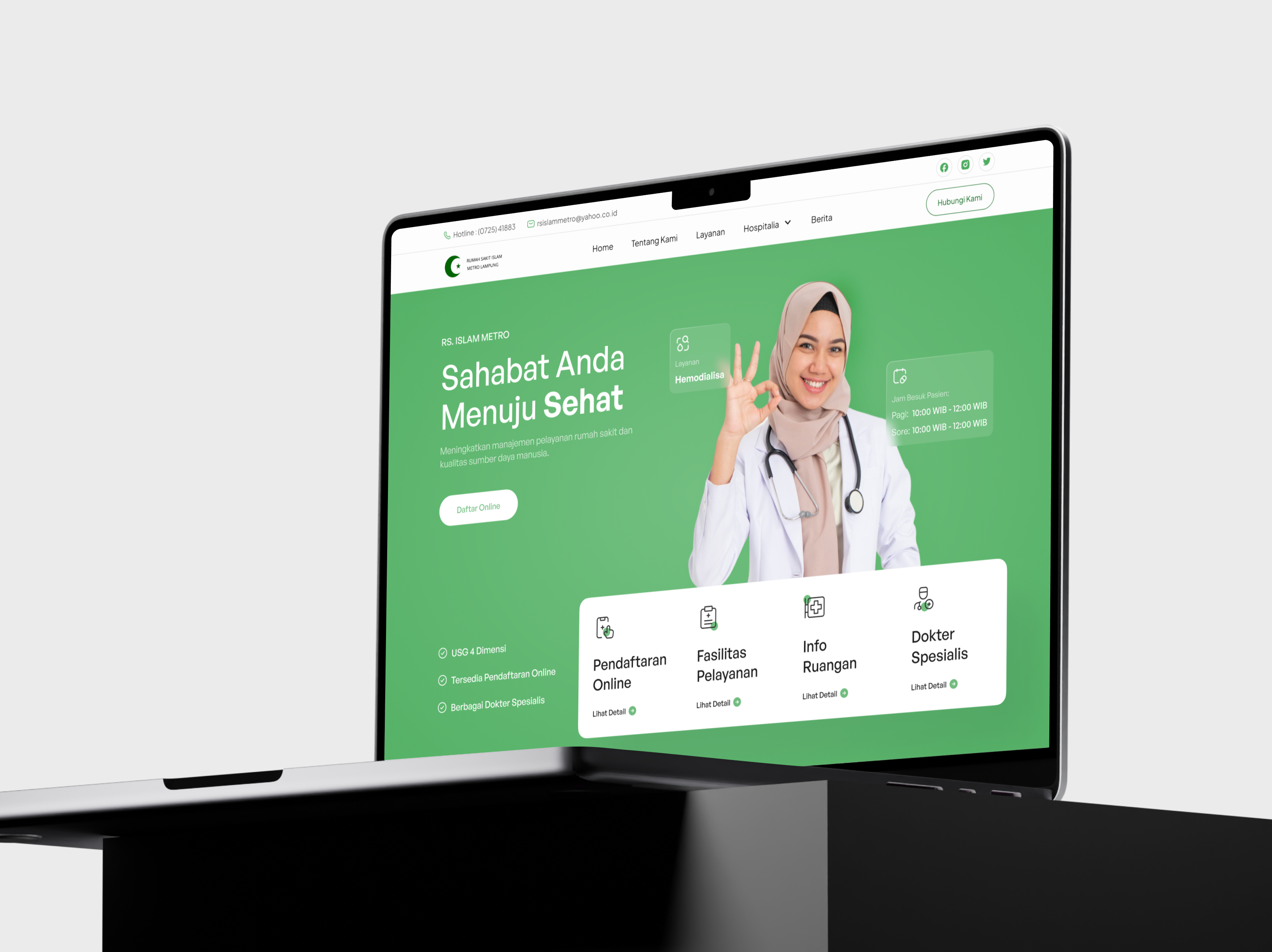 Example of Custom Wordpress Design Using Elementor