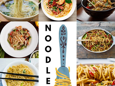 Noodles Promotion 3d ads advertising branding chinese design digital art food foodies graphic design marketing noodles noodles lovers promote promotions restaurant social media posts