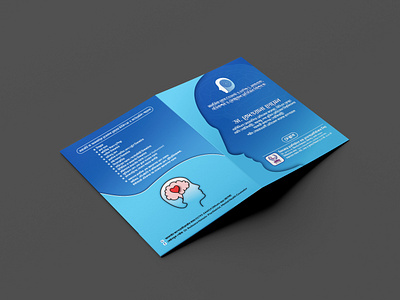 prescription folder/ brochure design branding brochure graphic design logo medical vector tracing