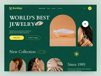 Jewelry Website Design 💥 best jewelry website ecommerce design ecommerce web design ecommerce website jewelry jewelry ecommerce jewelry web design jewelry website jewelry website design product design sale design ui design ui kit uiux web design web templates web ui