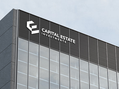 Capital Estate Investments Brand Identity Design. apartment brand identity branding building company construction e commerce finance graphic design house investment logo logo design logotype minimalist property real estate realtor redesign visual identity