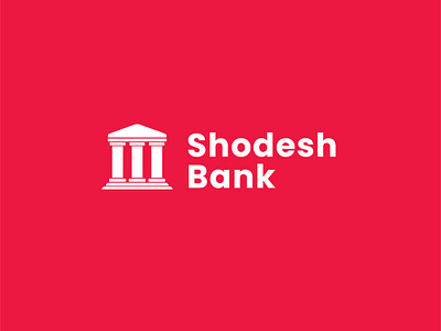 Shodesh Bank Logo Design bank logo branding design graphic design logo logo design minimal logo modern logo design professional logo design