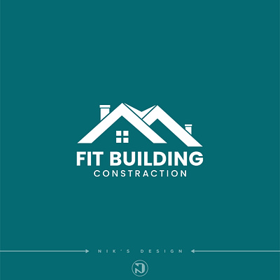 Fit Building Logo Design branding building logo design graphic design logo logo design modern logo design professional logo design real estate