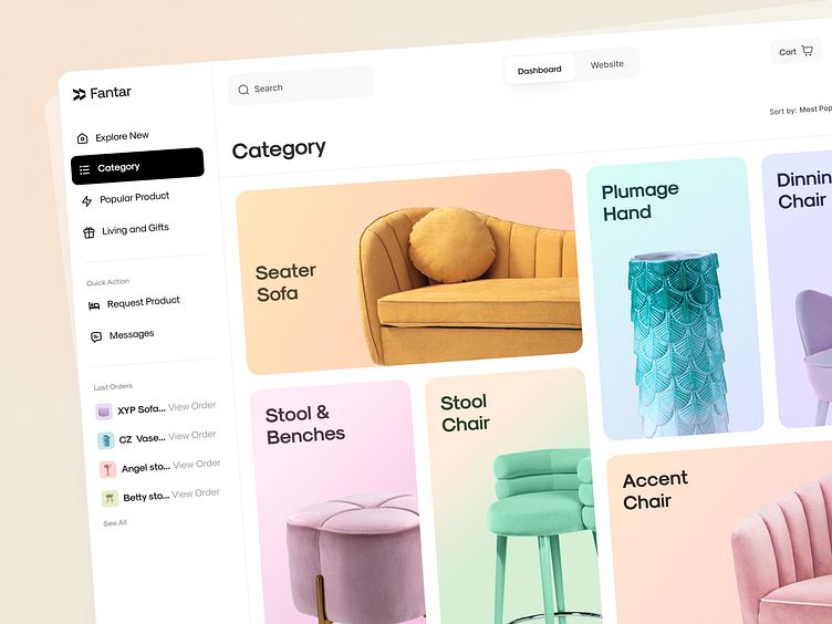 Dashboard Design by Orix Creative on Dribbble