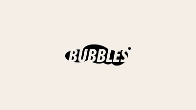 Bubbles logo black branding bubble cloud company creative design food graphic design illustration logo logofolio logotype modern monochrome negative space portfolio rounded smooth vector