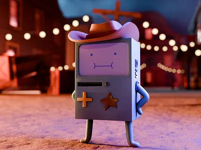 BMO BMO 3d illustration