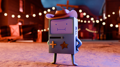 BMO BMO 3d illustration