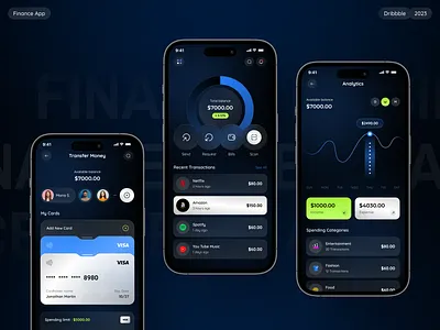 Finance App app design bank banking design e wallet finance finance app fintech fintech app mobile app mobile app design mobile design mobile ui money money app money management payment transaction