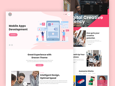 Draven – Multipurpose Creative Template shop