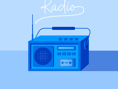 Radio illustration 3d creativedesign digitalillustration dribbbleart dribbbleartist dribbbleshot dribbbleshowcase illustration radiodesign radioillustration vintageradio