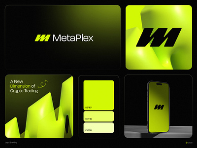 MetaPlex branding crypto graphic design logo ui