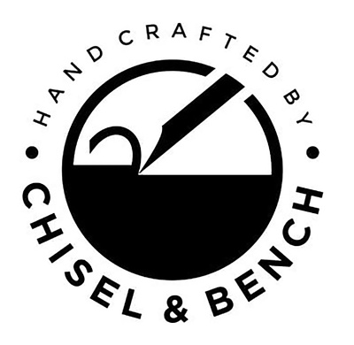 Chisel & Bench Logo graphic design illustration logo design