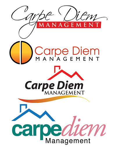 Carpe Diem Logo Concepts branding graphic design logo design
