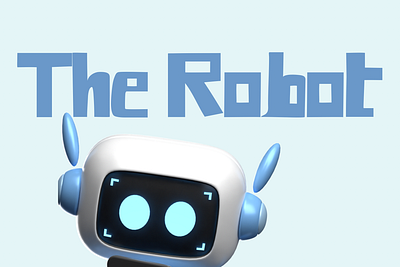 TheRobot ai canva digital digital fonts digital product fontself fun future handwriting ipad kids robot typography