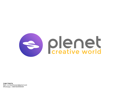 Planet Logo 2023dribbble branding company logo crea creative logo creativeworld design designer dribbble global graphic design logo planet planetlogo space ui ux