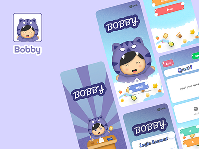 Bobby Learn apps (Mobile) UI ui
