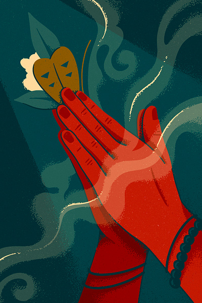 Offering by Kristina Ooo on Dribbble