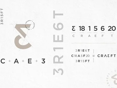 Cræft [Unselected_Logo + Branding] art direction art diretion branding code corporate identity graphic design graphiste freelance logo logo design mockup visual identity