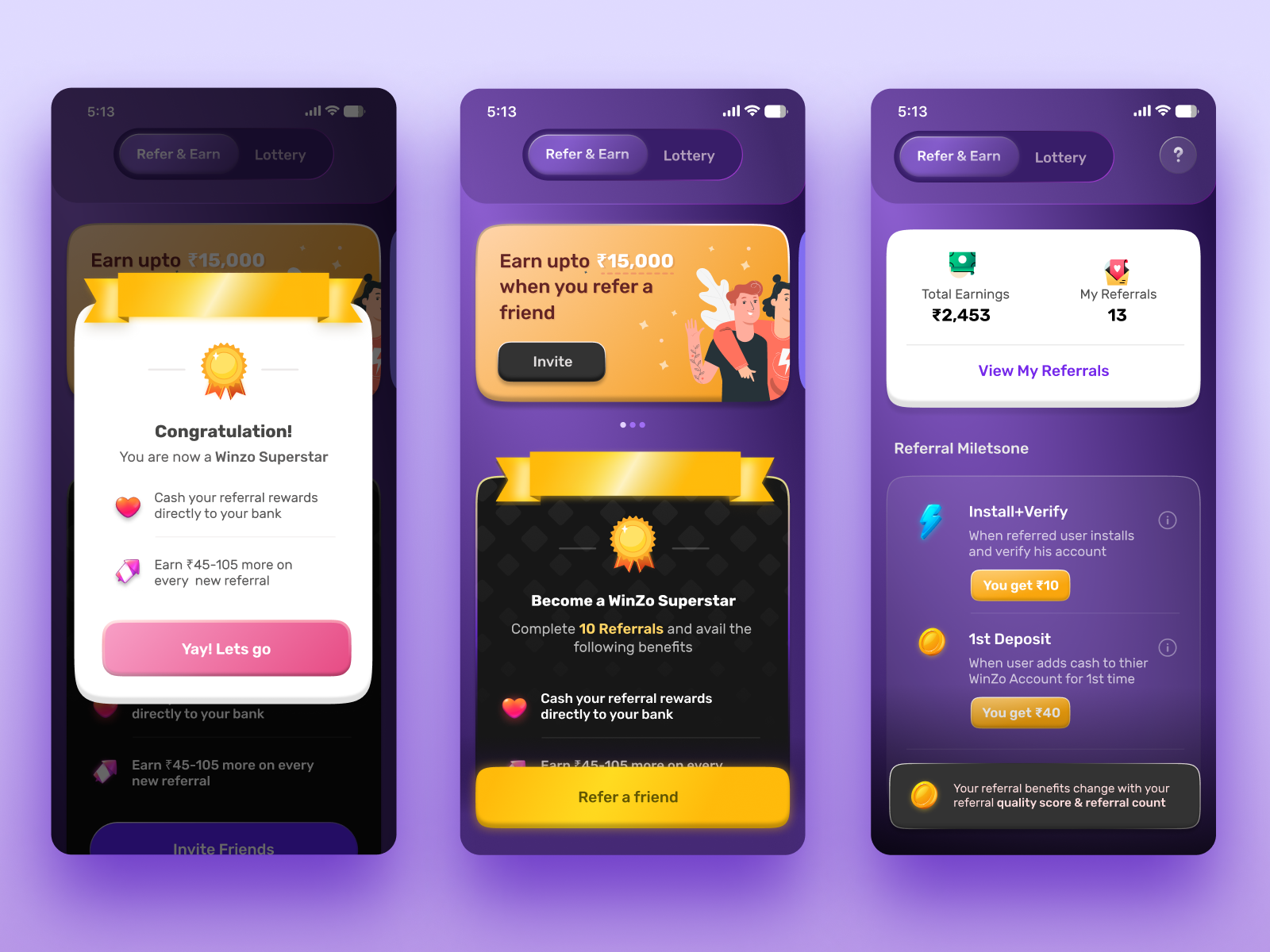 Refer your friend congratulations earn earning friend invitation invite money refer referral