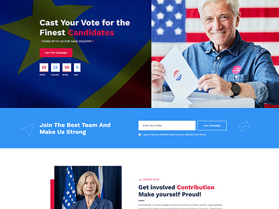 Political Template business company design graphic design illustration law lawyer leader leadership logo party politic political psd template theme ui vot vote wordpress