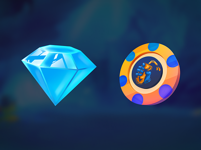 Juice Casino - 2D Illustrations 2d casino casino icons coin coinflip crypto crypto casino crystall diamond gambling game game icons gaming gems graphic design icons illustration juice online casino sok studio