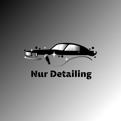 Nur Detailing branding design graphic design illustration logo