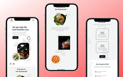 Bistro Votra app branding design graphic design illustration logo mobile design ui ux web design