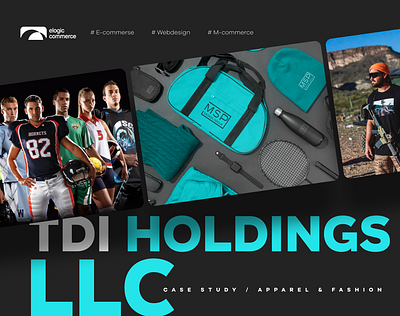 TDI Holdings LLC branding design ecommerce elogic graphic design logo store typography ui