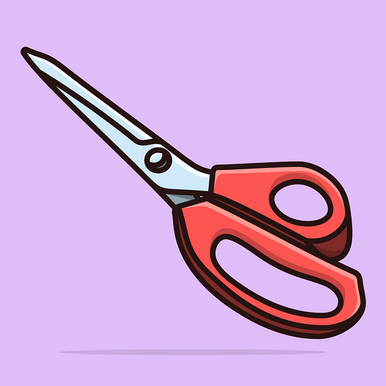 Fancy scissors Stock Illustration by ©xstockerx #1691925