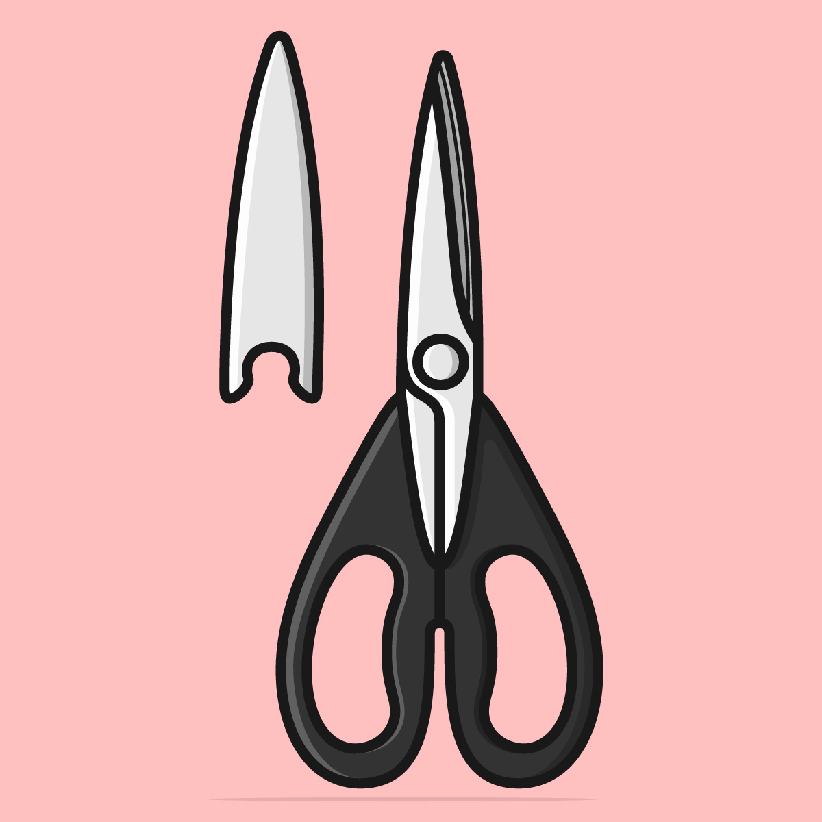 Scissors Vector Designs by Ahsan Alvi on Dribbble, image size:1200x1200