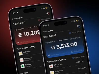 Prospero Bank - Payment Online Bank | Concept android app app bank branding design develop figma graphic design ios app iphone landing mobile app motion graphics online bank ui web design web designe