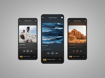 Music App app appdesign creativeux design designinspiration designmagic digitaldesign digitalexperience mobile redesign ui ux uxchallenge uxdesign webdesign