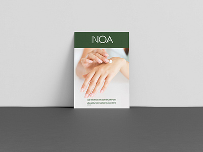 NOA branding graphic design