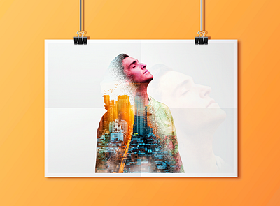 Double Exposure Design 2d 3d animation behance branding creative creative logo design dribbble dubble exposure graphic design graphicdesignui illustration image logo inspiration manipulation motion graphics poster typography ui