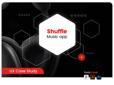 UX Case Study - Music App adobeillustrator androiddesign appdesign casestudy design entertainment figma illustration iosdesign musicapp productdesign ui uidesign uiux uiuxdesign ux uxcasestudy uxdesign wireframe