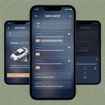 DriveGuardian 1.0 - Mobile App mobile app ui