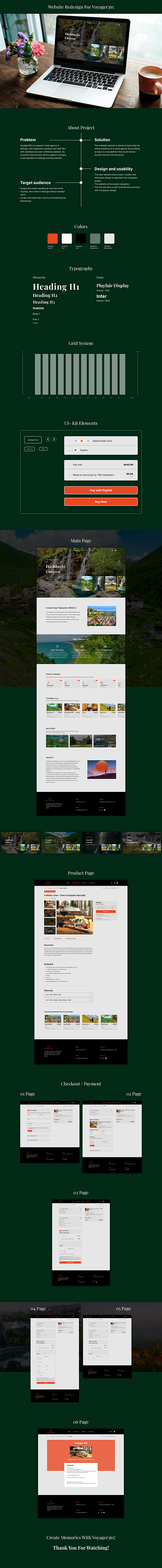 Travel Agency Website Redesign design figma minimal ui ux web